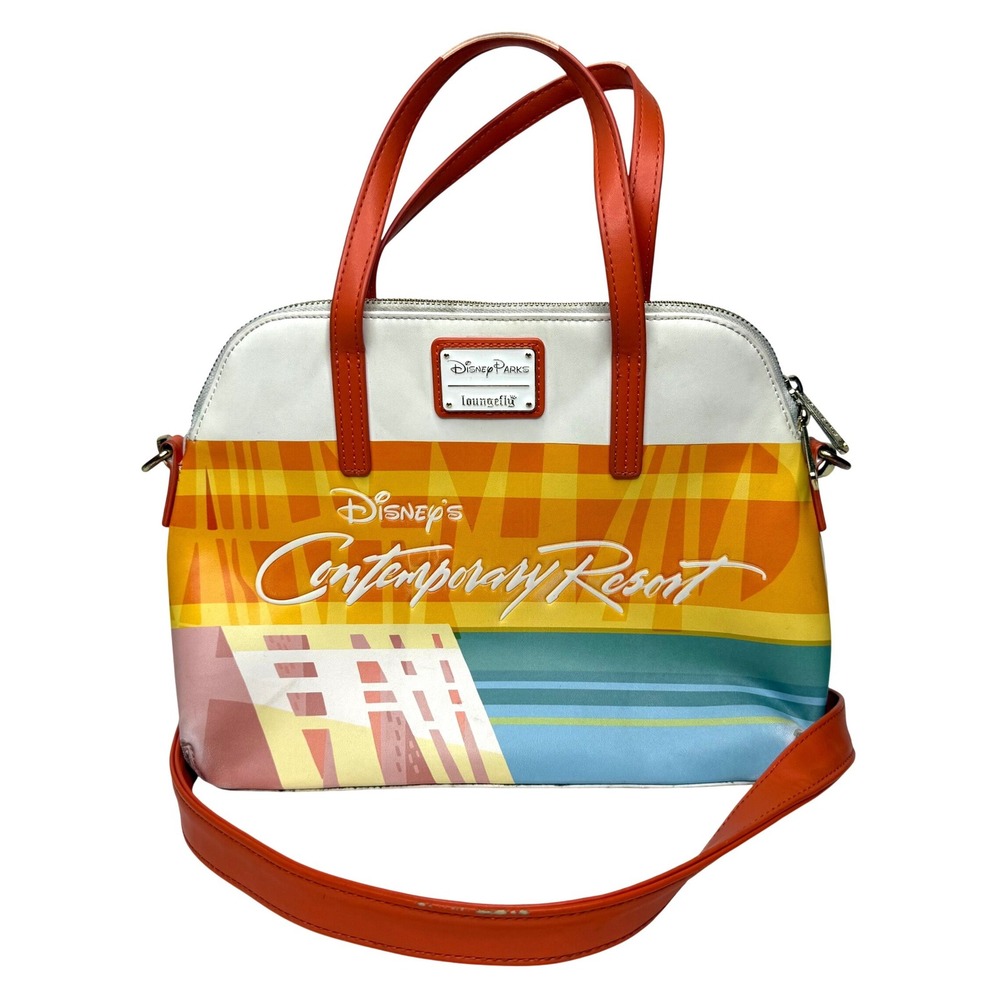 Loungefly Disney Parks Contemporary Resort Incredibles Satchel Crossbody Bag